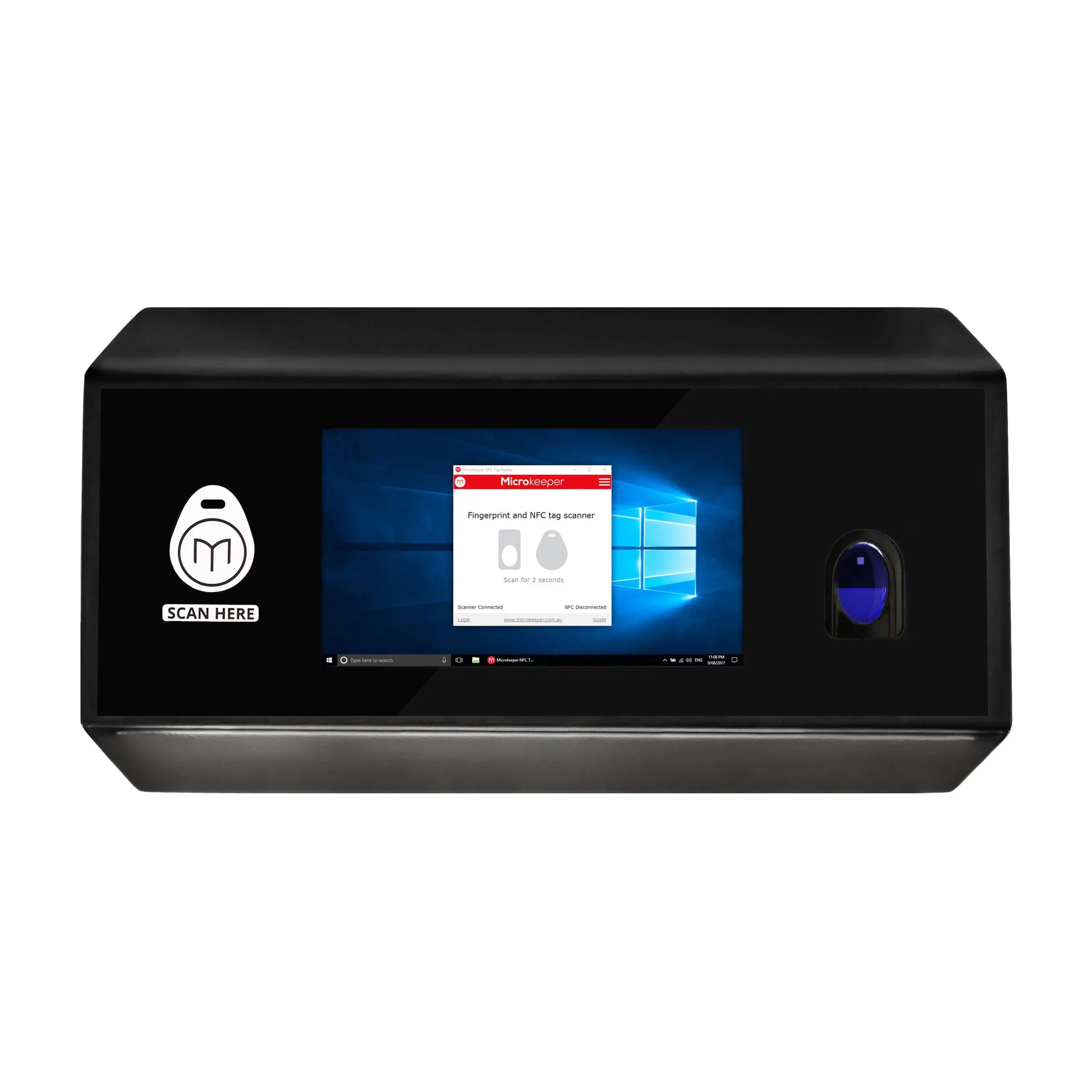 Clocking Station with Fingerprint & NFC | Microkeeper